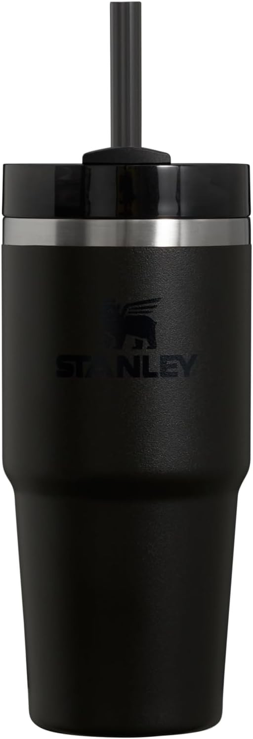 STANLEY Quencher H2.0 Tumbler with Handle and Straw 14 oz | Flowstate 3-Position Lid | Cup Holder Compatible for Travel | Insulated Stainless Steel Cup | BPA-Free | Meadow